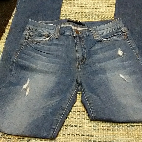 Joe's Jeans Petite Bootcut Distressed Size 28 - Picture 3 of 7